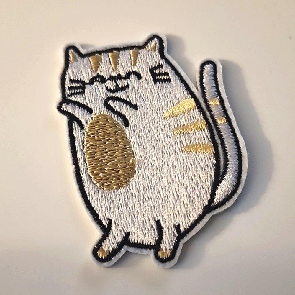Cat Whimsy IRON ON Patch